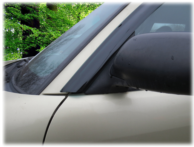 Customer testimonials confirm overwhelming satisfaction with the C&C CarWorx set of two Tape-On Outside-Mount Window Visor Rain Guards to fit 1998-99-00-01-02 Subaru Forester models 