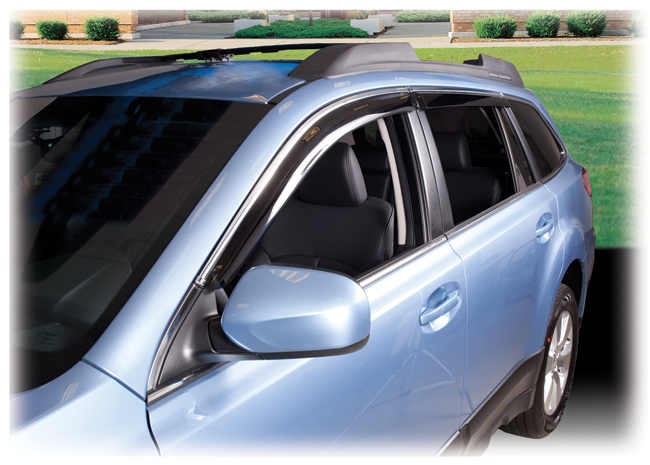 2010-2014 Subaru Subaru Outback window visor rain guards