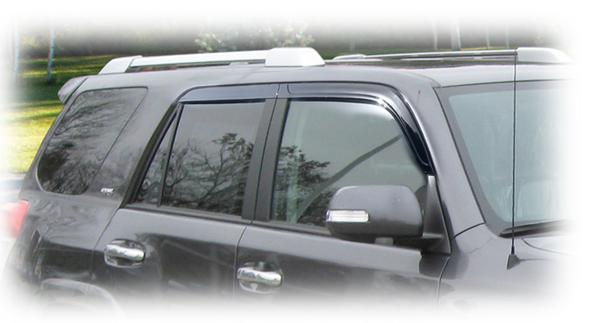 2010 toyota 4runner window visors #3