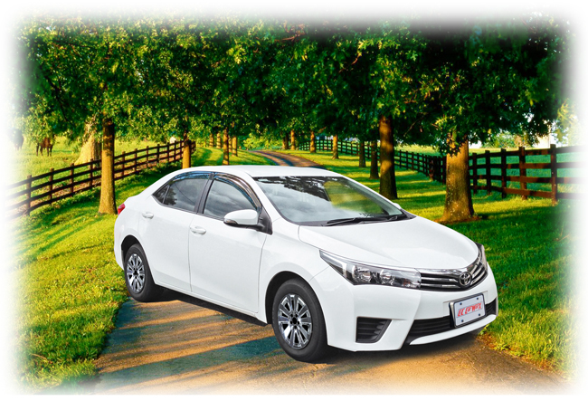 rain guards for toyota corolla #2