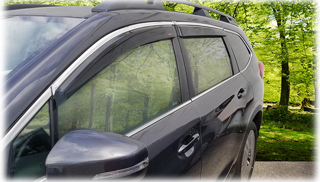 2019-2020-2021-2022 Subaru Ascent window visor rain guards