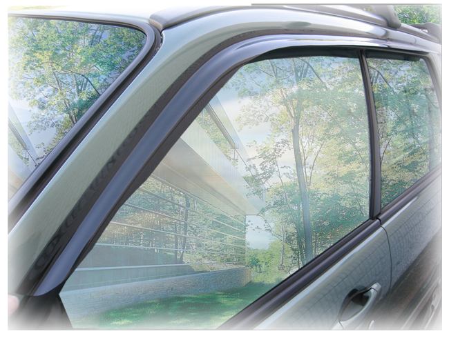 2003-2008 Subaru Forester window visor rain guards