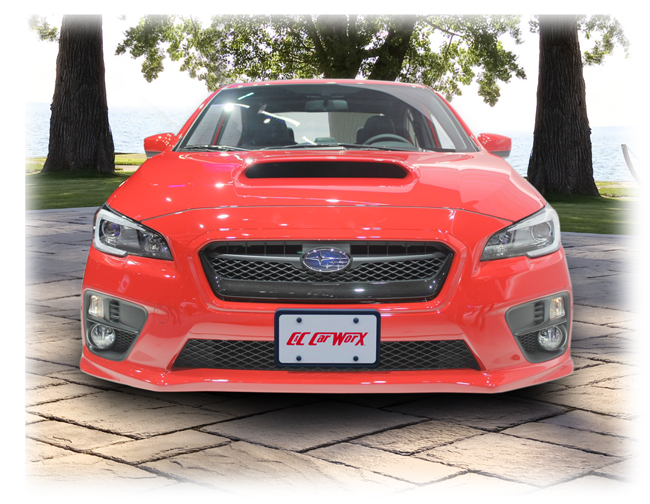 wrx front plate mount