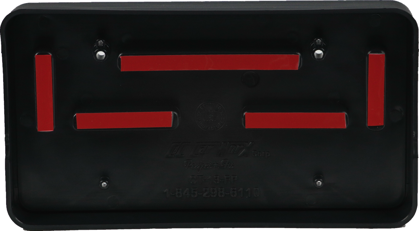 2013-2015 Subaru Crosstrek Front License Plate Bracket (CT-13-FP)