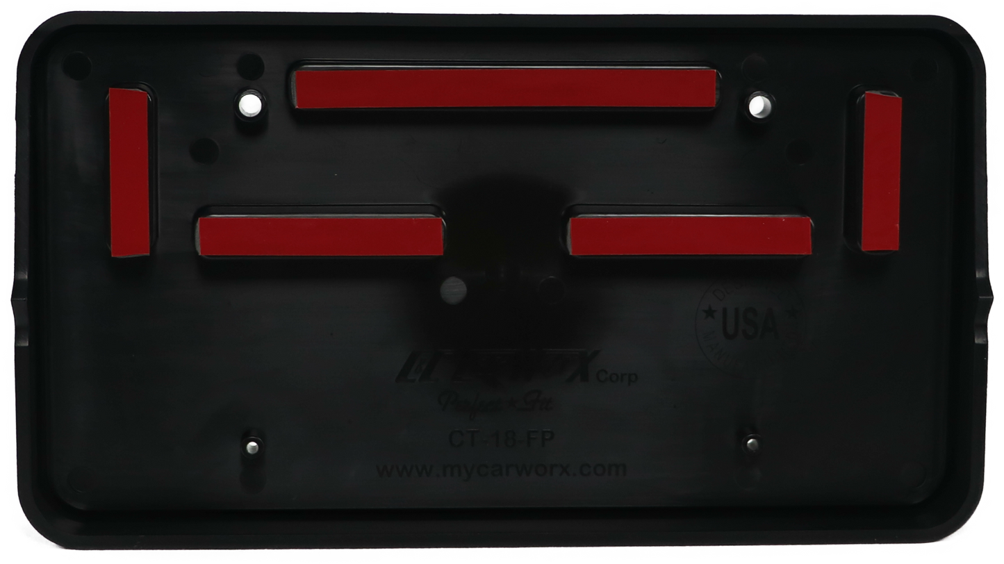 2018-2020 Subaru Crosstrek Front License Plate Bracket (CT-18-FP)