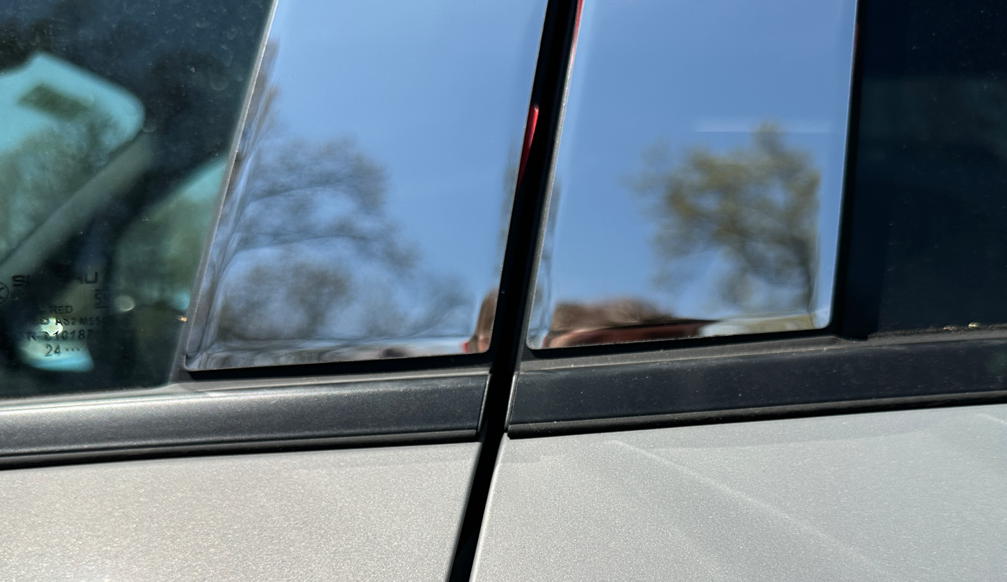 Forester Stainless Steel Pillar covers with Chrome Finish (FO-25-PM)