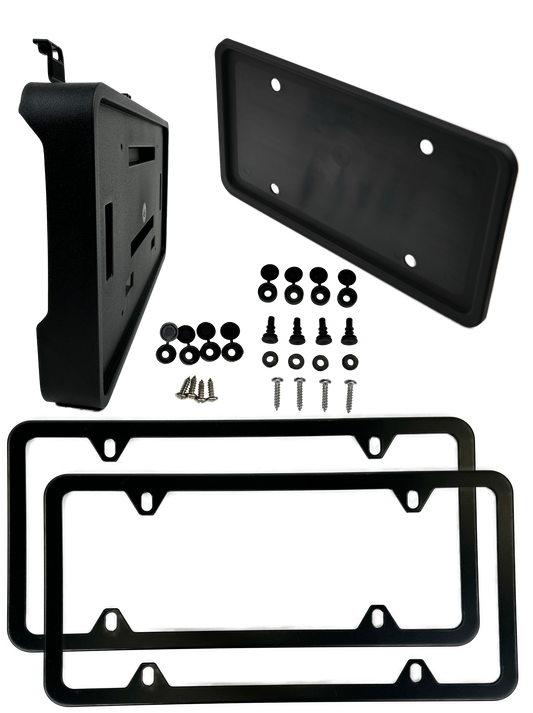 Subaru Outback Wilderness Edition 2026+ Front and Rear Bracket with Black frame combo set (O-26-FP-W-C-FB)
