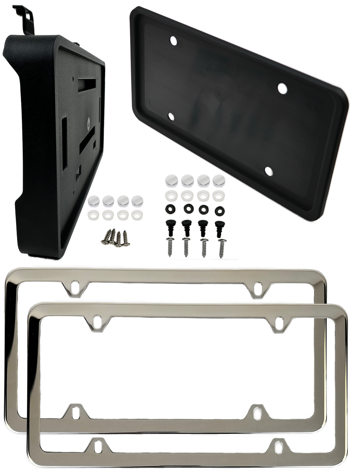 Subaru Outback Wilderness Edition 2026+ Front and Rear Bracket with Stainless steel frame combo set (O-26-FP-W-C-FS)