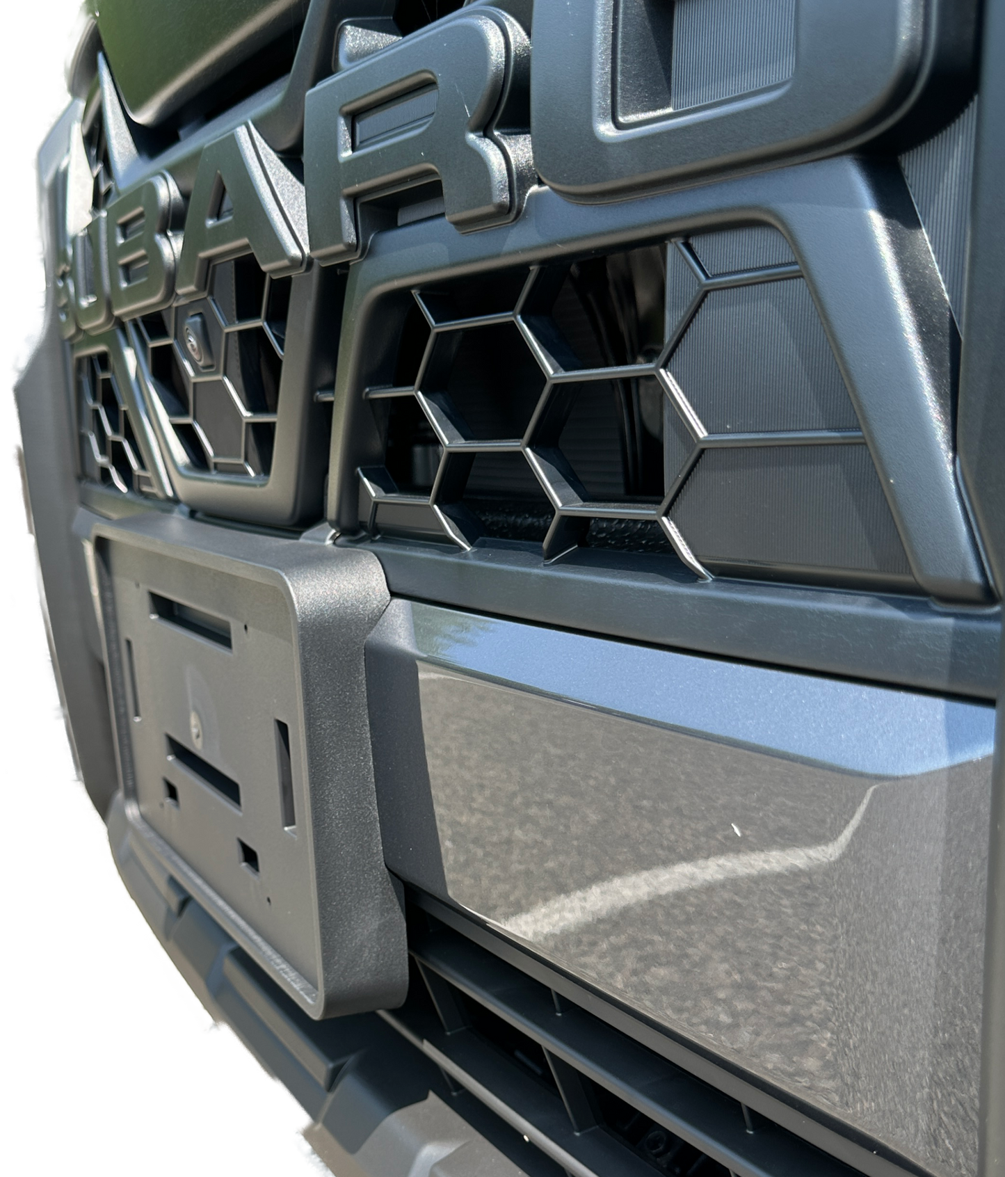 Outback Wilderness Edition 2026+ Clip On Front License Plate Bracket (O-26-FP-W)