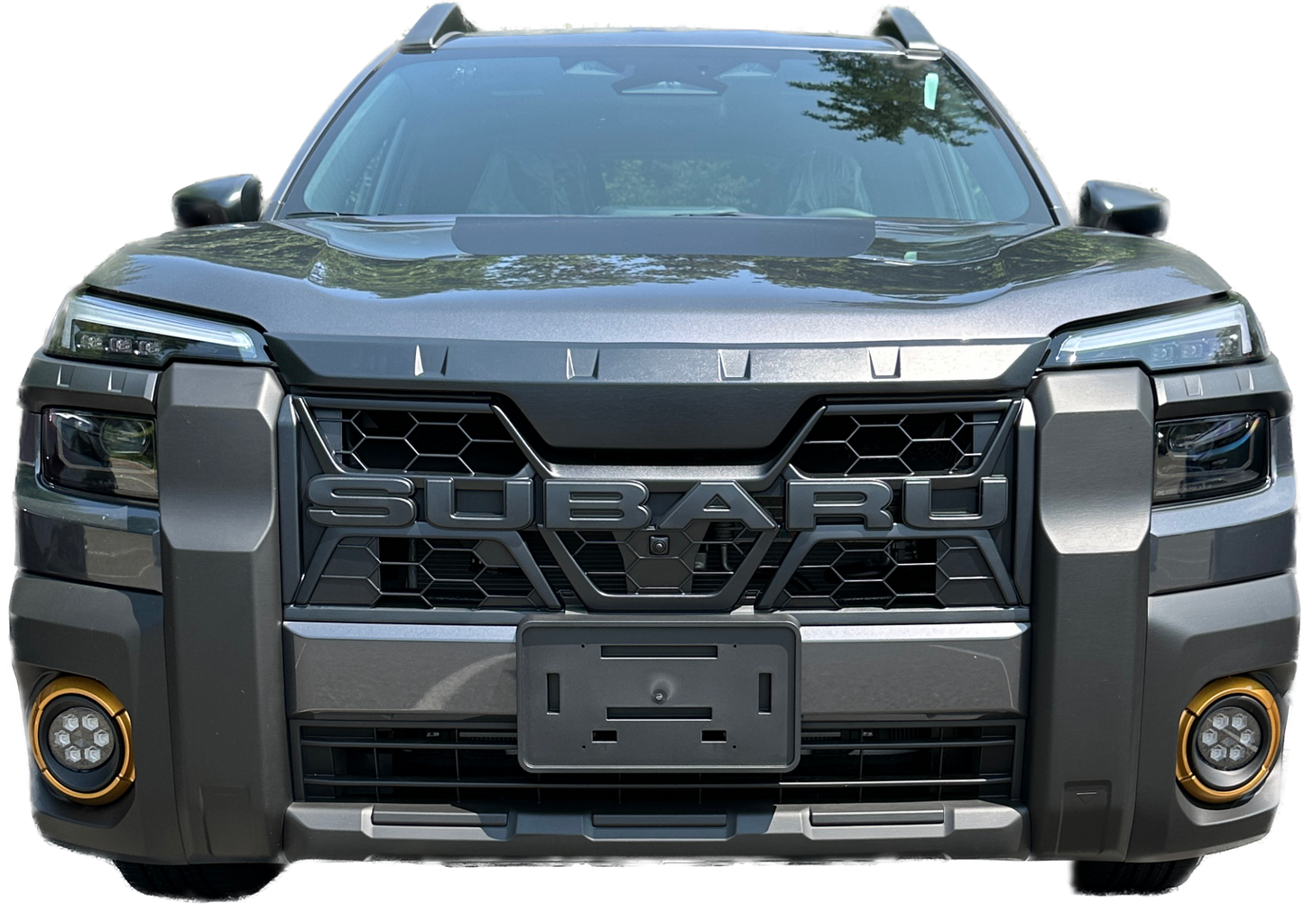 Outback Wilderness Edition 2026+ Clip On Front License Plate Bracket (O-26-FP-W)