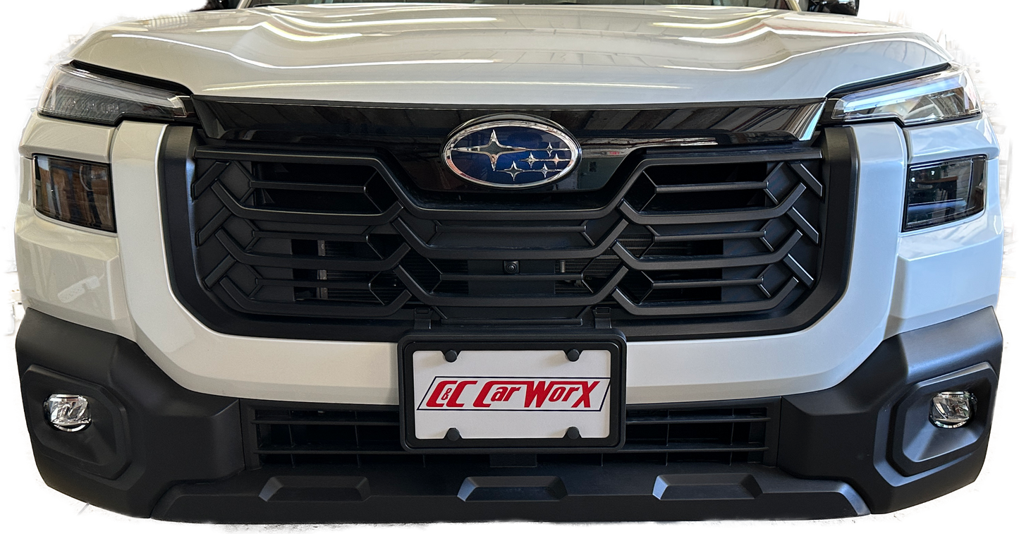 Outback 2026+ Clip On Front License Plate Bracket (O-26-FP)