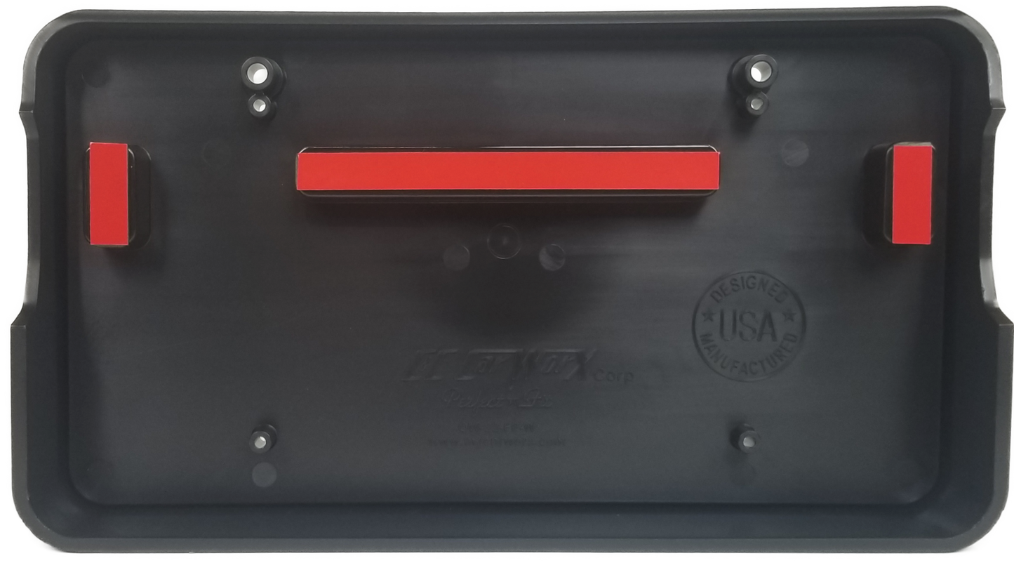 Outback Wilderness Front License Plate Bracket 2022-2026 (OW-22-FP-W)