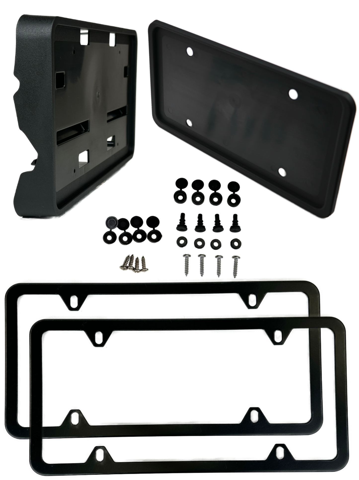 Subaru Outback 2023-2025  front and rear bracket with Black frame combo set (OW-23-FP-C-FB)