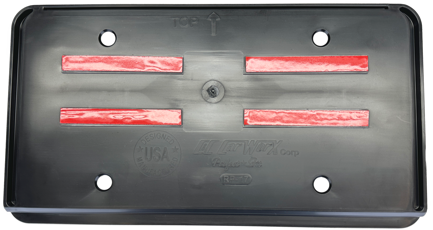 Rear License Plate Bracket for 2 and 4 holes Upgraded to RP-23 with Hardware kit (RP-23)