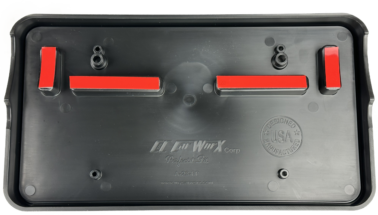 Subaru Ascent 2023+ front license plate bracket with hardware kit. (A-23-FP)