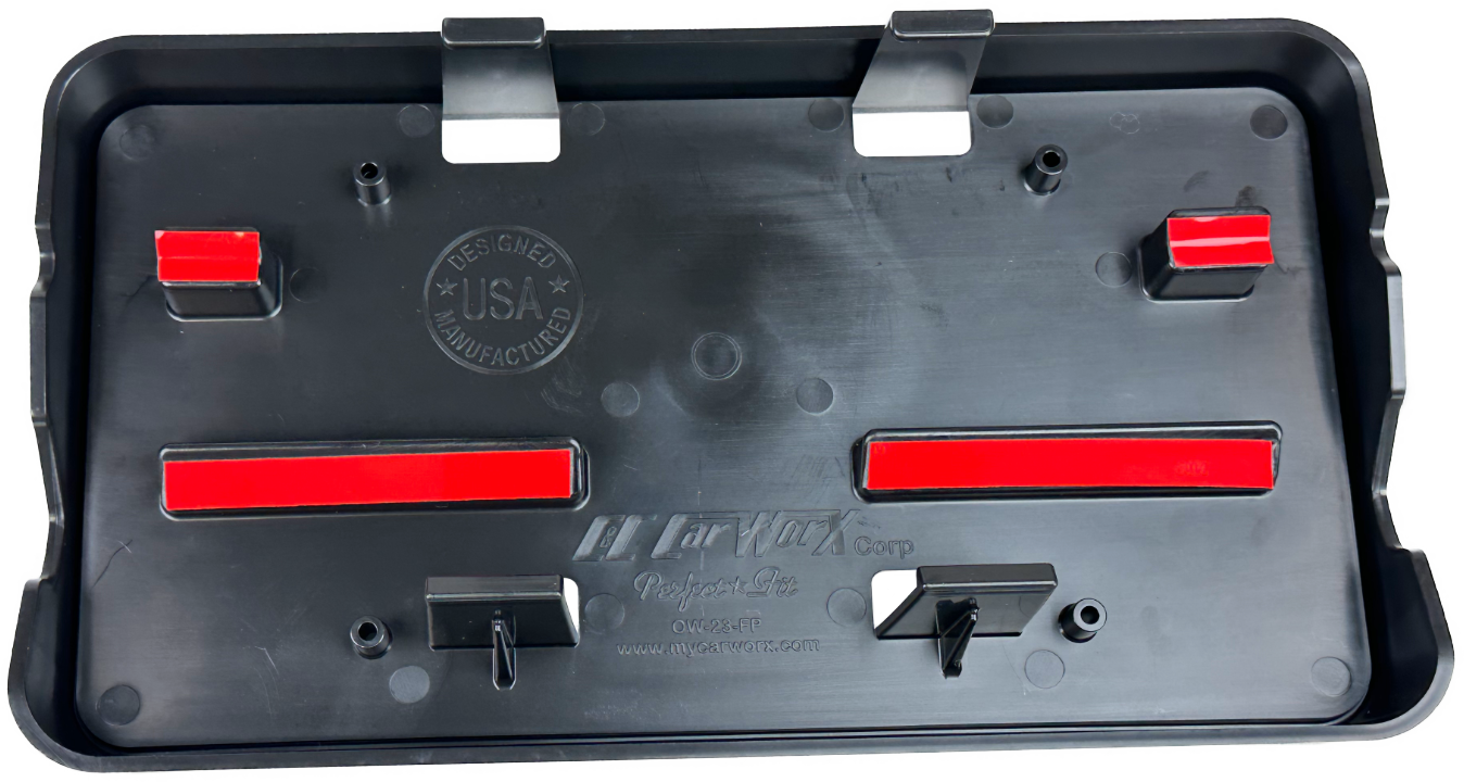 Outback 2023-2025 clip on front license plate (OW-23-FP)